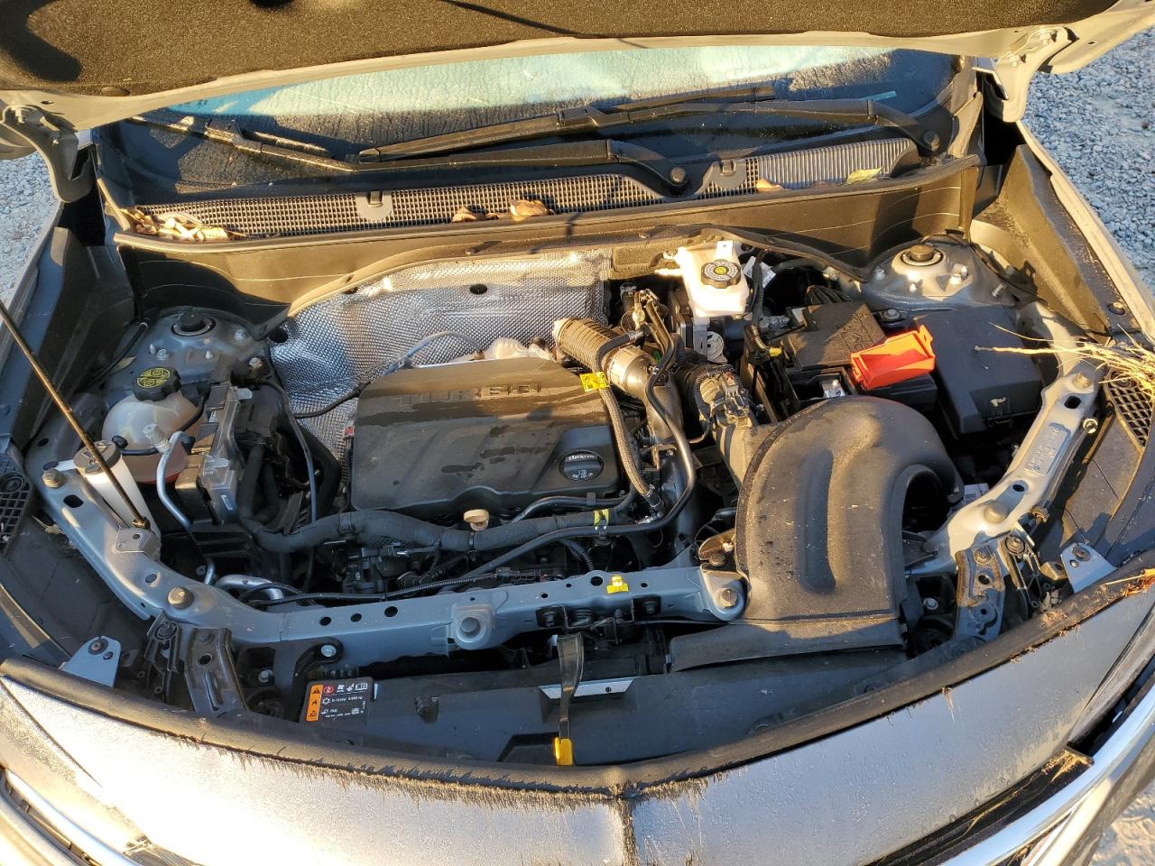 2021 Buick Encore VIN KL4MMBS23MB054929 Copart auction photo, front end / top/roof damage thumbnail 11