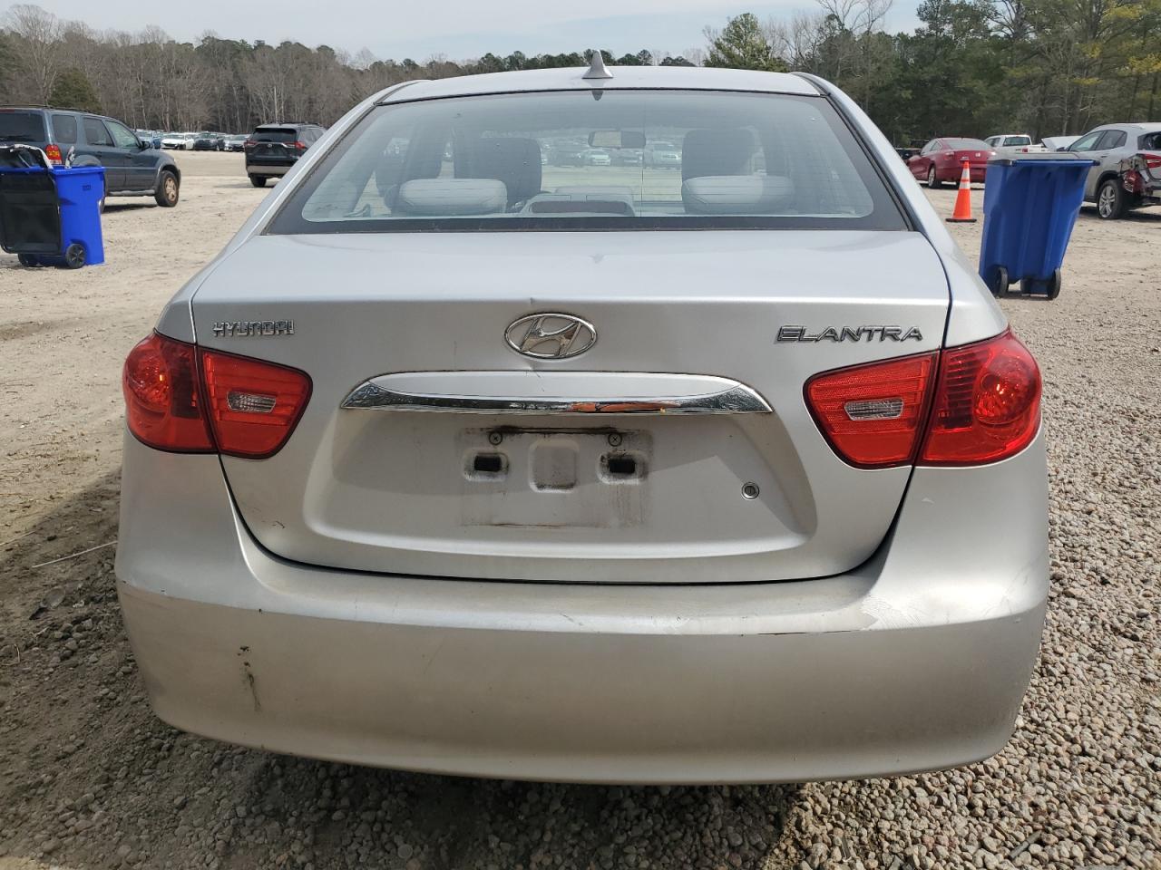 2010 Hyundai Elantra VIN KMHDU4AD8AU888002 Copart auction photo, front end / side damage thumbnail 6