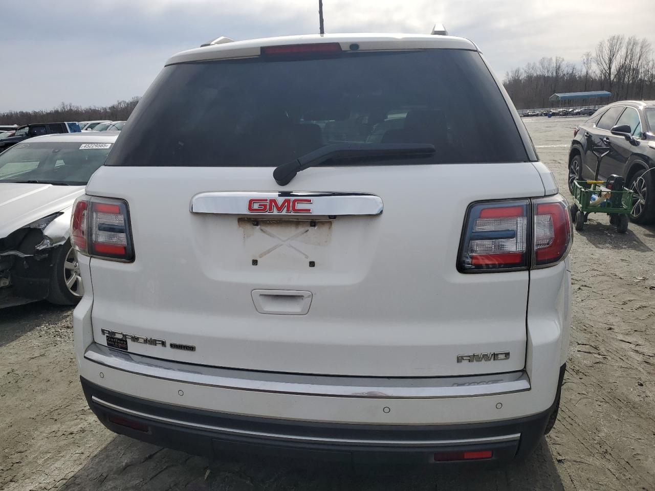 2017 GMC Acadia VIN 1GKKVSKD5HJ316624 Copart auction photo, side damage thumbnail 6