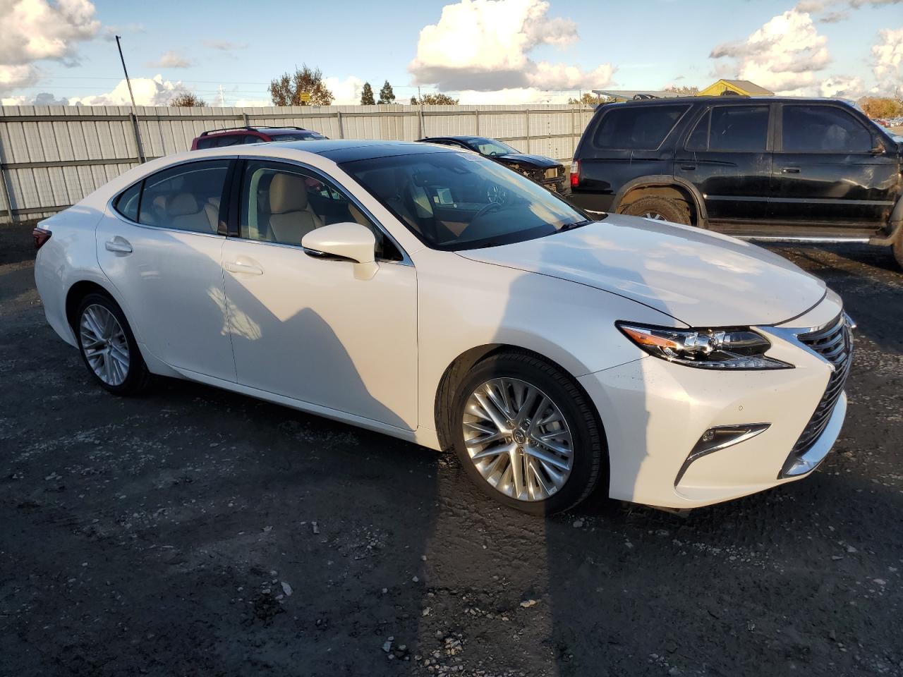 2018 Lexus ES VIN 58ABK1GG0JU108046 Copart auction photo, undercarriage damage thumbnail 4