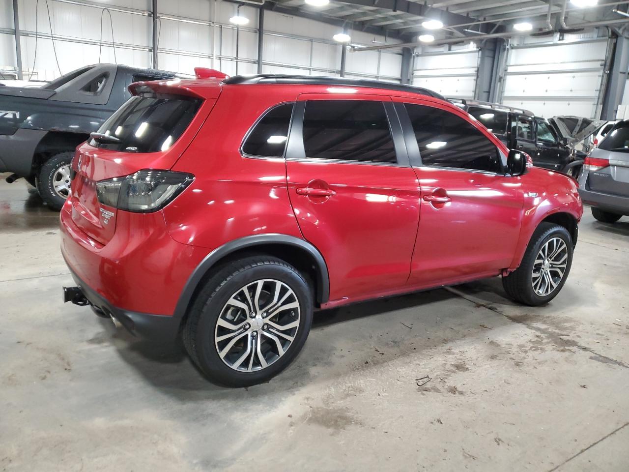 2017 Mitsubishi Outlander VIN JA4AR4AW0HZ019217 Copart auction photo, front end damage thumbnail 3