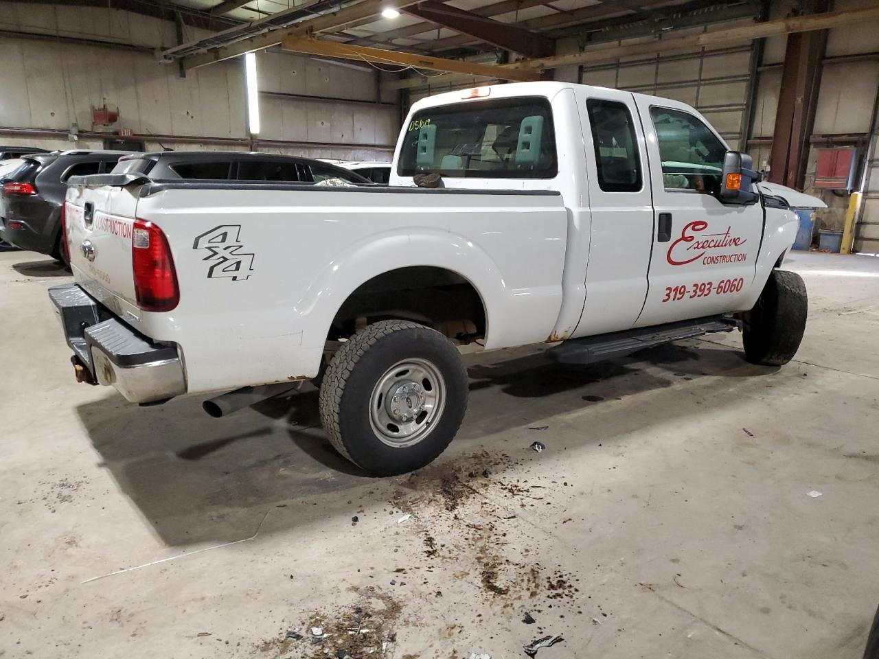 2015 Ford F250 VIN 1FT7X2B65FED51019 Copart auction photo, front end / mechanical damage thumbnail 3