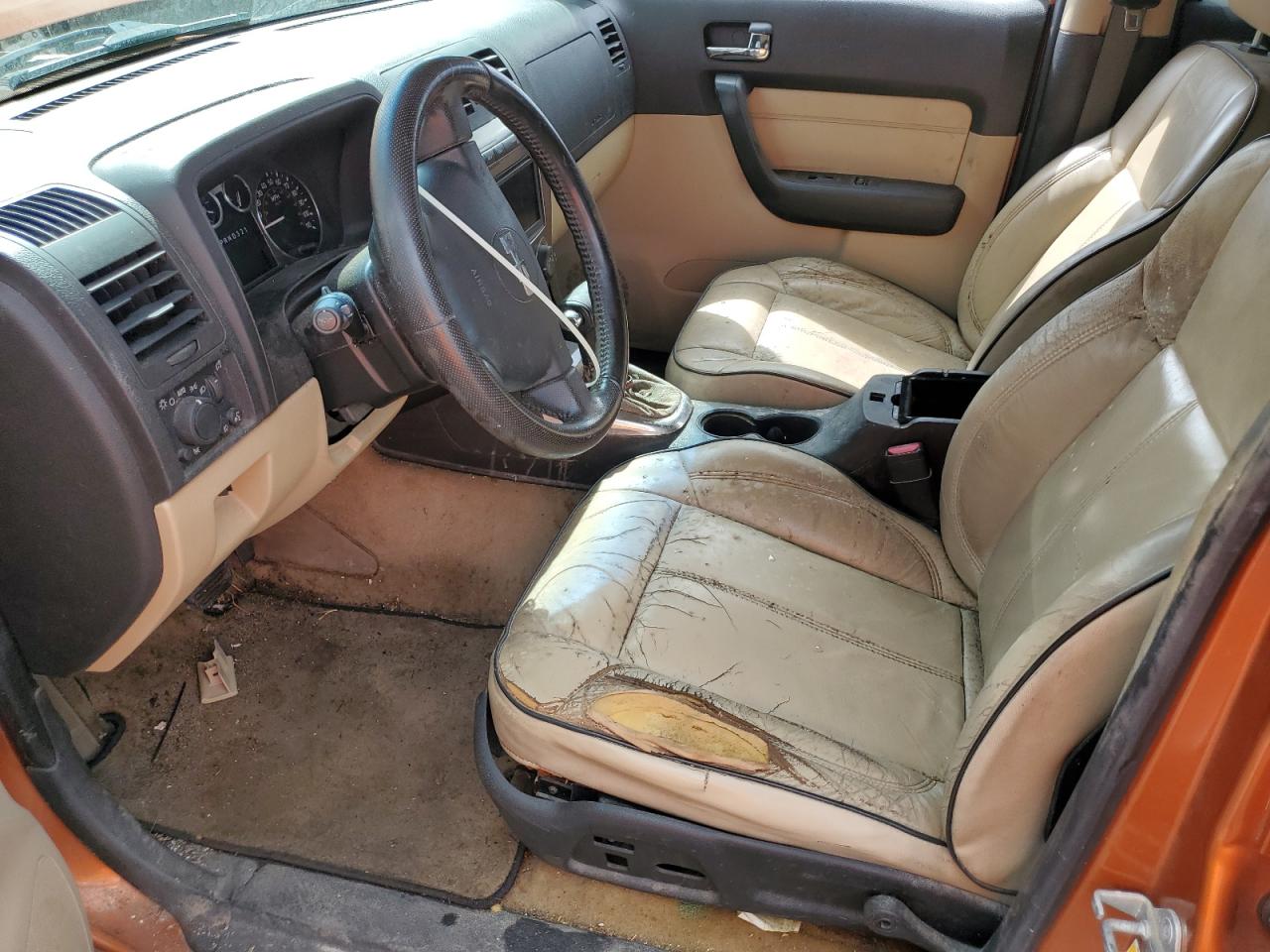 2007 Hummer H3 VIN 5GTDN13E378128088 Copart auction photo, water/flood damage thumbnail 7