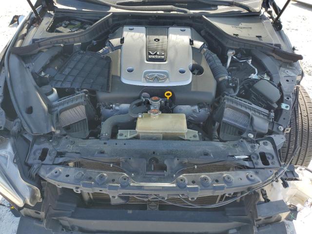 2014 Infiniti Q50 VIN JN1BV7APXEM682127 Copart auction photo, front end damage thumbnail 11