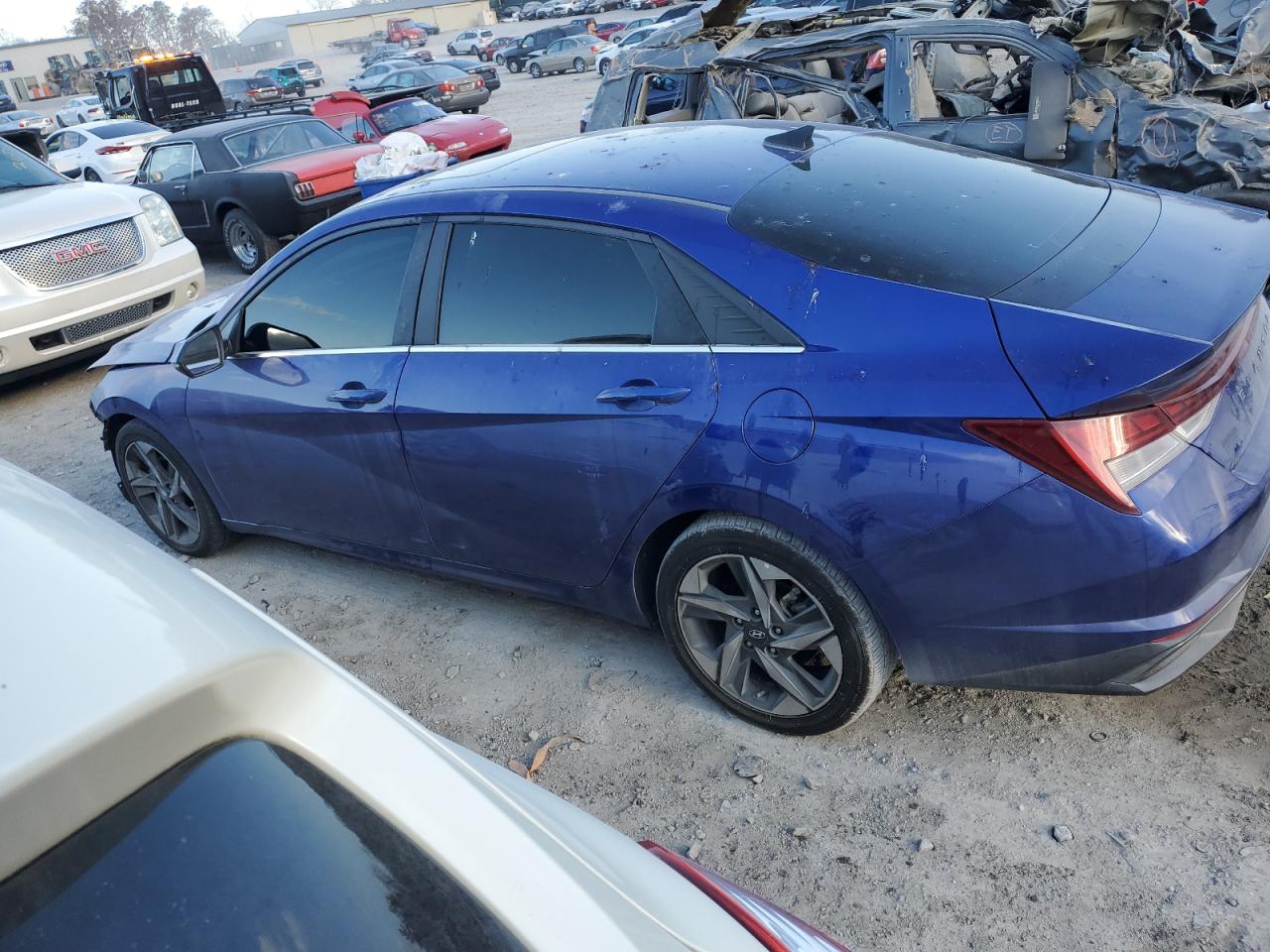 2021 Hyundai Elantra VIN KMHLN4AG3MU089770 Copart auction photo, front end damage thumbnail 2