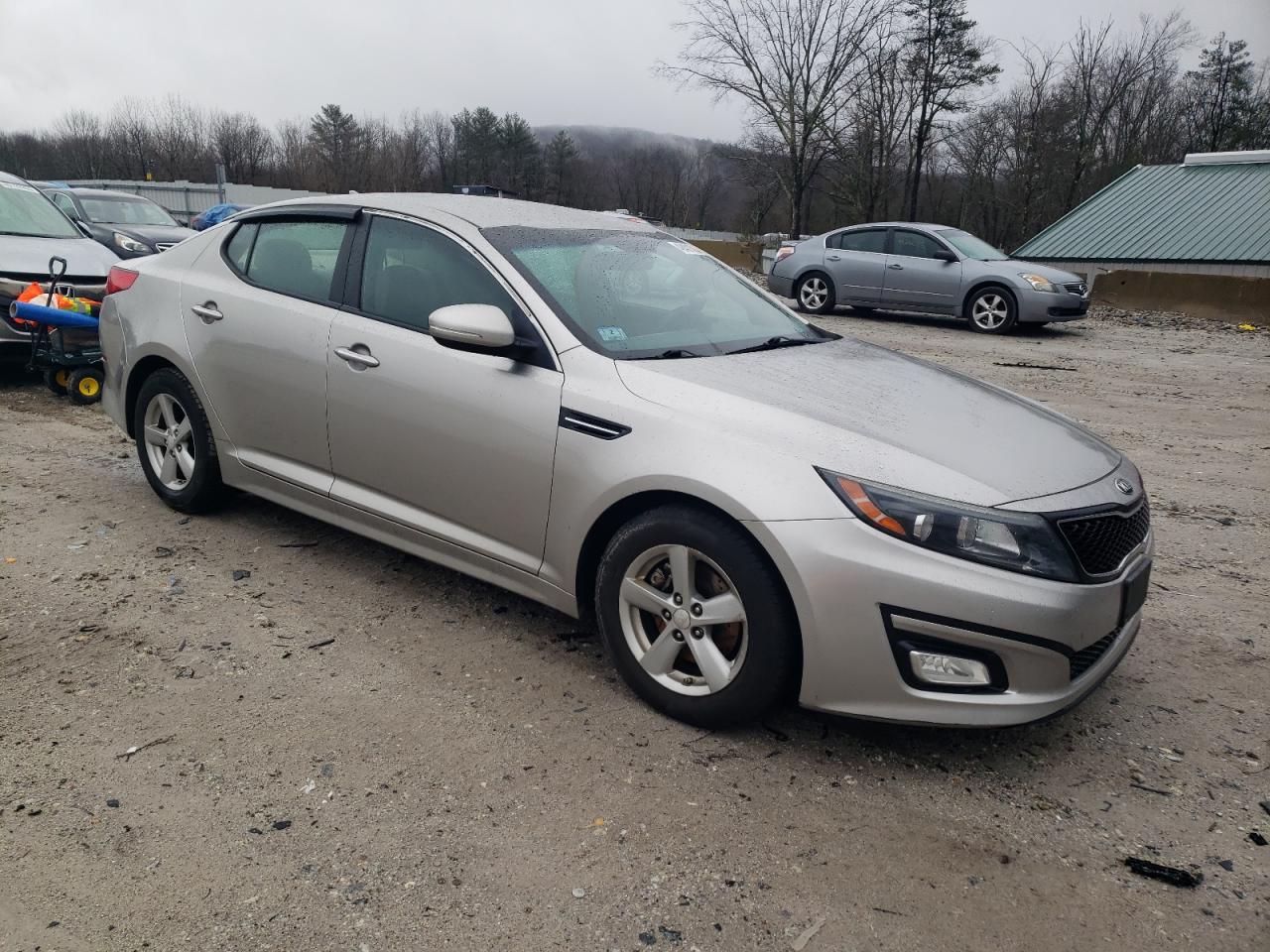 2014 KIA Optima VIN 5XXGM4A70EG317420 Copart auction photo, mechanical damage thumbnail 4