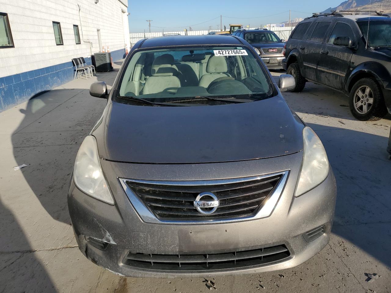 2012 Nissan Versa VIN 3N1CN7APXCL863501 Copart auction photo, side damage thumbnail 5