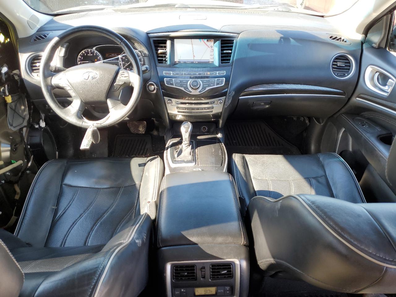2016 Infiniti QX60 VIN 5N1AL0MM5GC513287 Copart auction photo, side / front end damage thumbnail 8