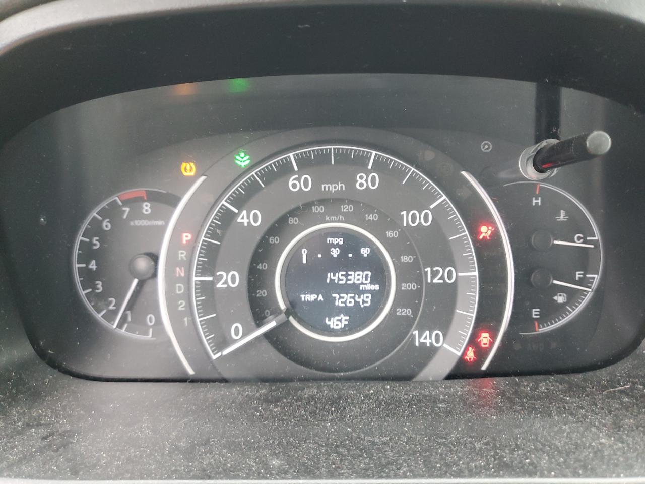 2014 Honda CR-V VIN 5J6RM4H54EL048281 Copart auction photo, side damage thumbnail 9