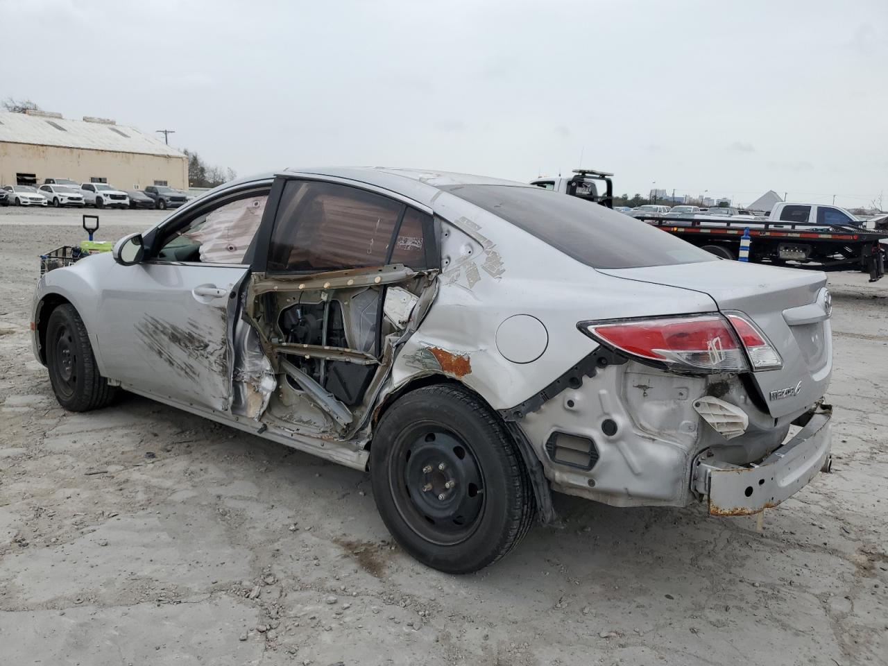 2011 Mazda 6 VIN 1YVHZ8BH3B5M10379 Copart auction photo, side / rear end damage thumbnail 2