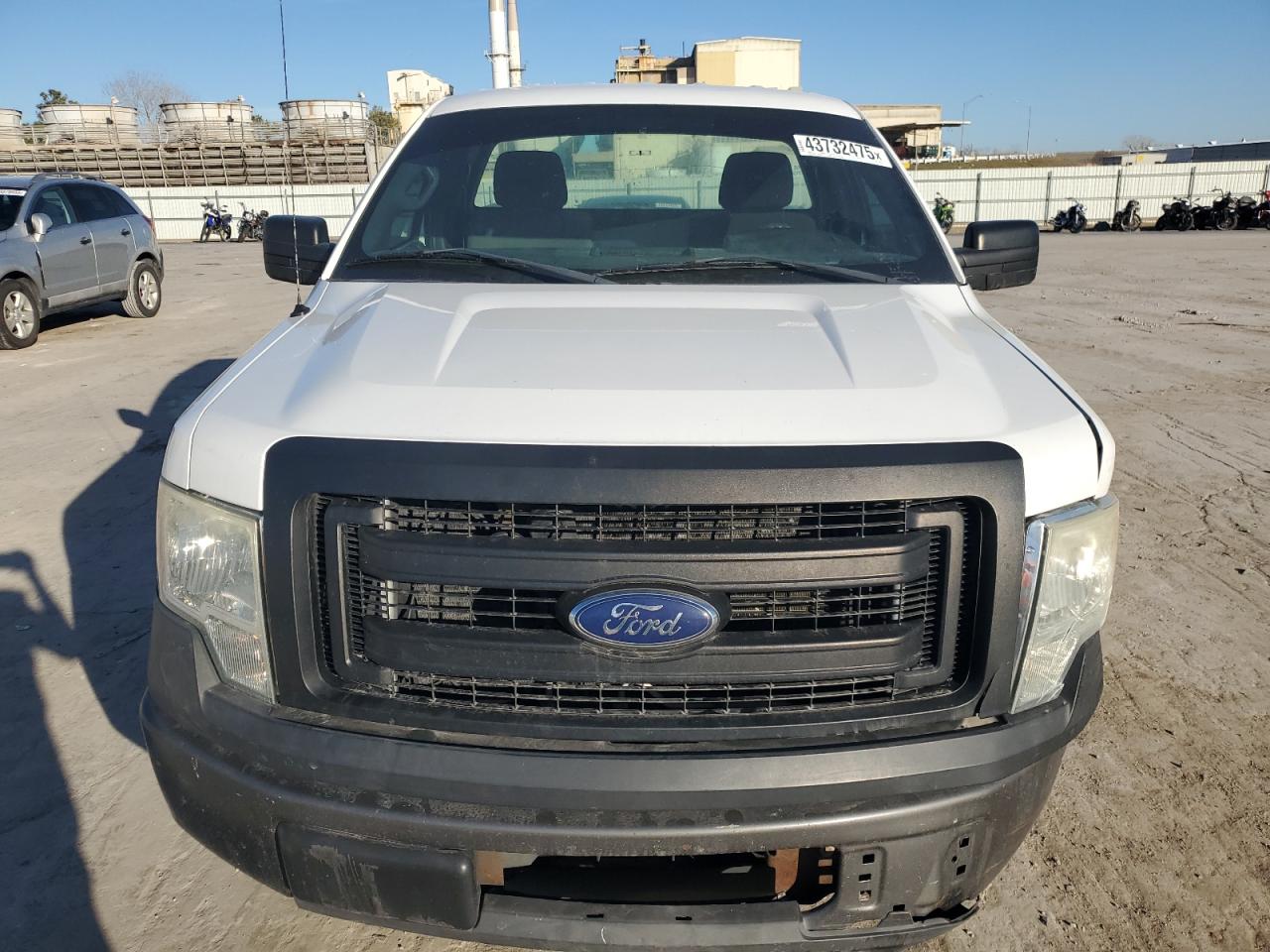 2013 Ford F-150 VIN 1FTNF1CF5DKF37659 Copart auction photo, rear end / front end damage thumbnail 5