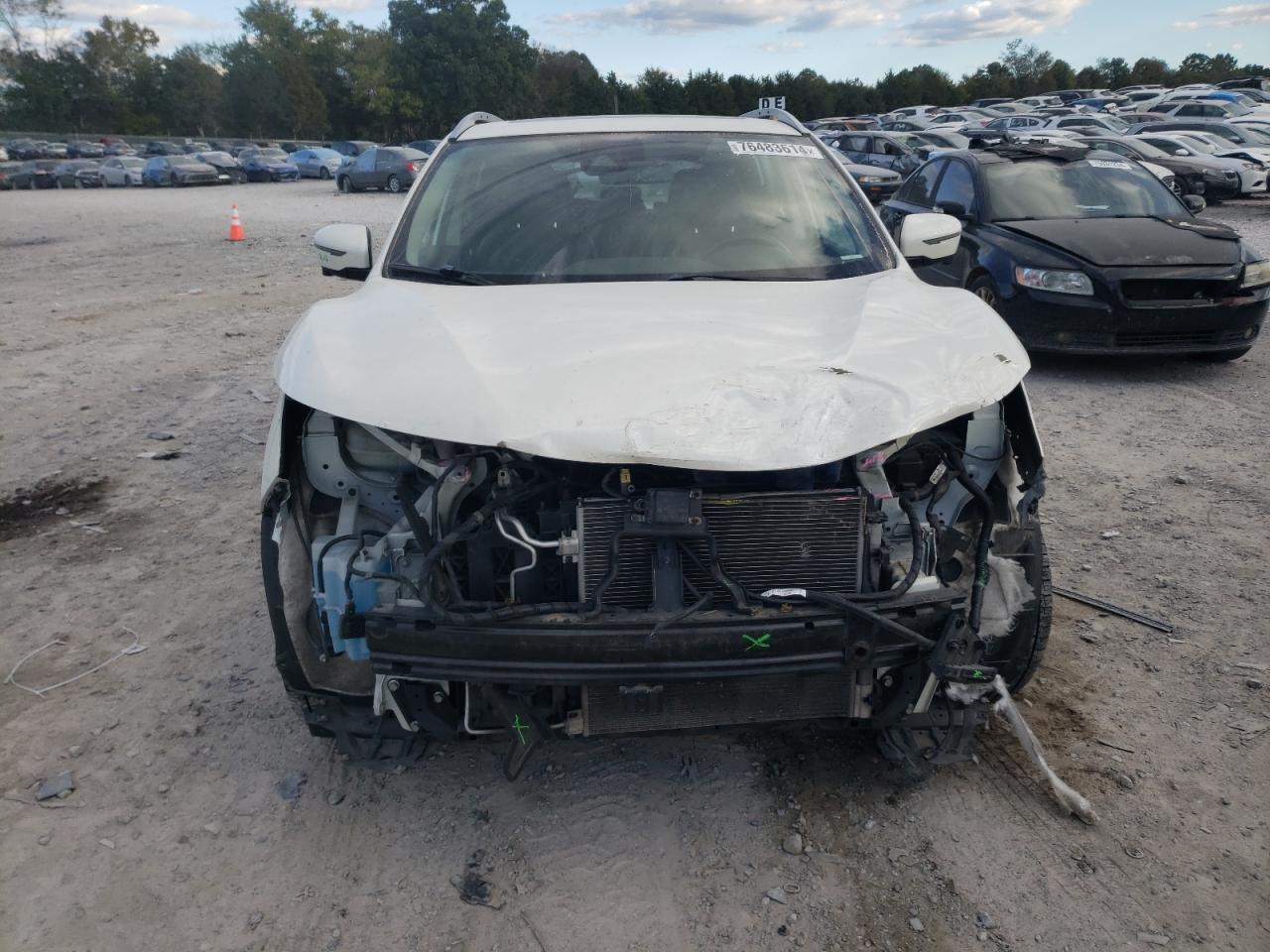 2017 Nissan Rogue VIN JN1BJ1CR7HW106849 Copart auction photo, front end damage thumbnail 5
