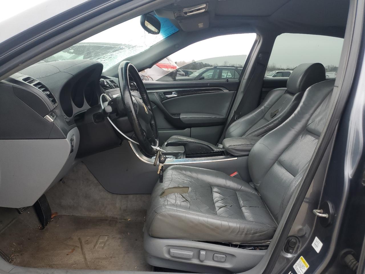 2005 Acura TL VIN 19UUA66215A015829 Copart auction photo, front end / side damage thumbnail 7