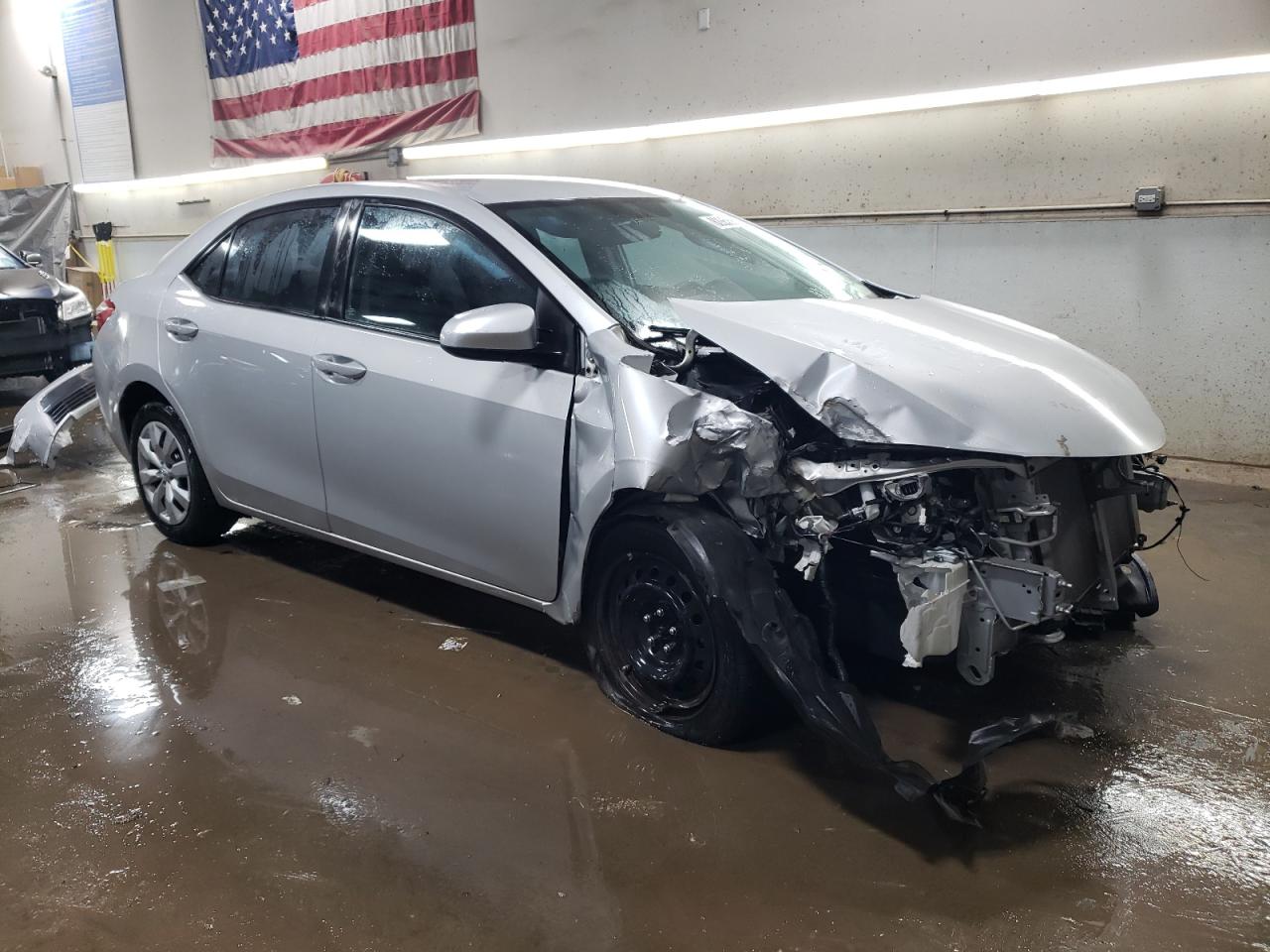 2016 Toyota Corolla VIN 2T1BURHE4GC720225 Copart auction photo, front end damage thumbnail 4