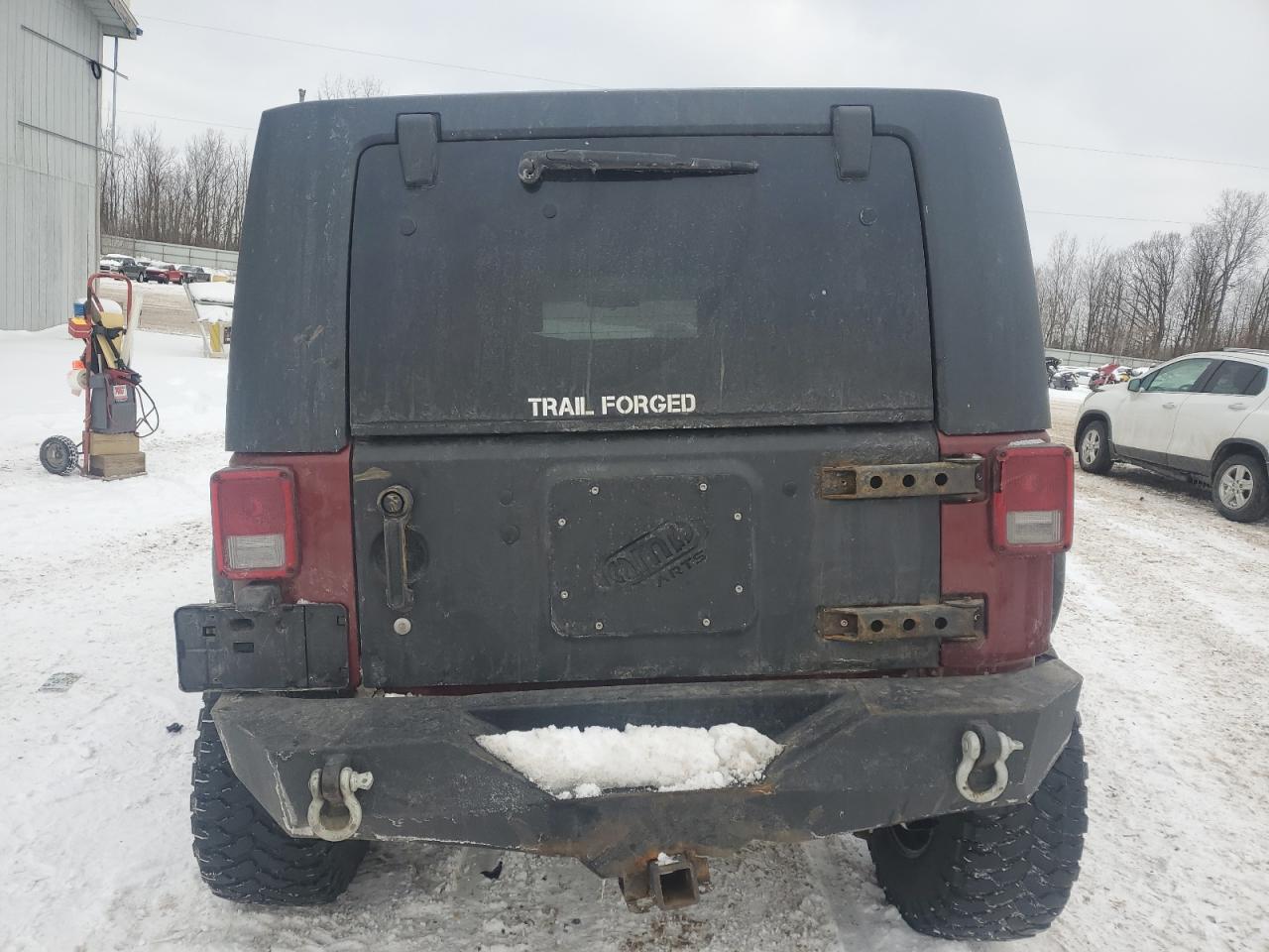2010 Jeep Wrangler VIN 1J4BA5H13AL199443 Copart auction photo, undercarriage / minor dent/scratches damage thumbnail 6