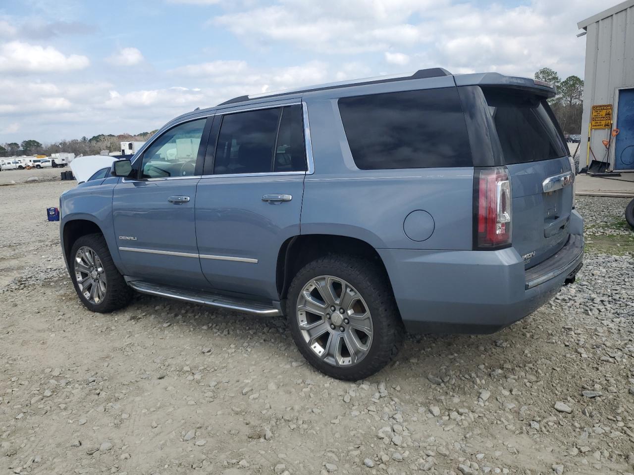 2015 GMC Yukon VIN 1GKS1CKJ9FR686142 Copart auction photo, stripped damage thumbnail 2