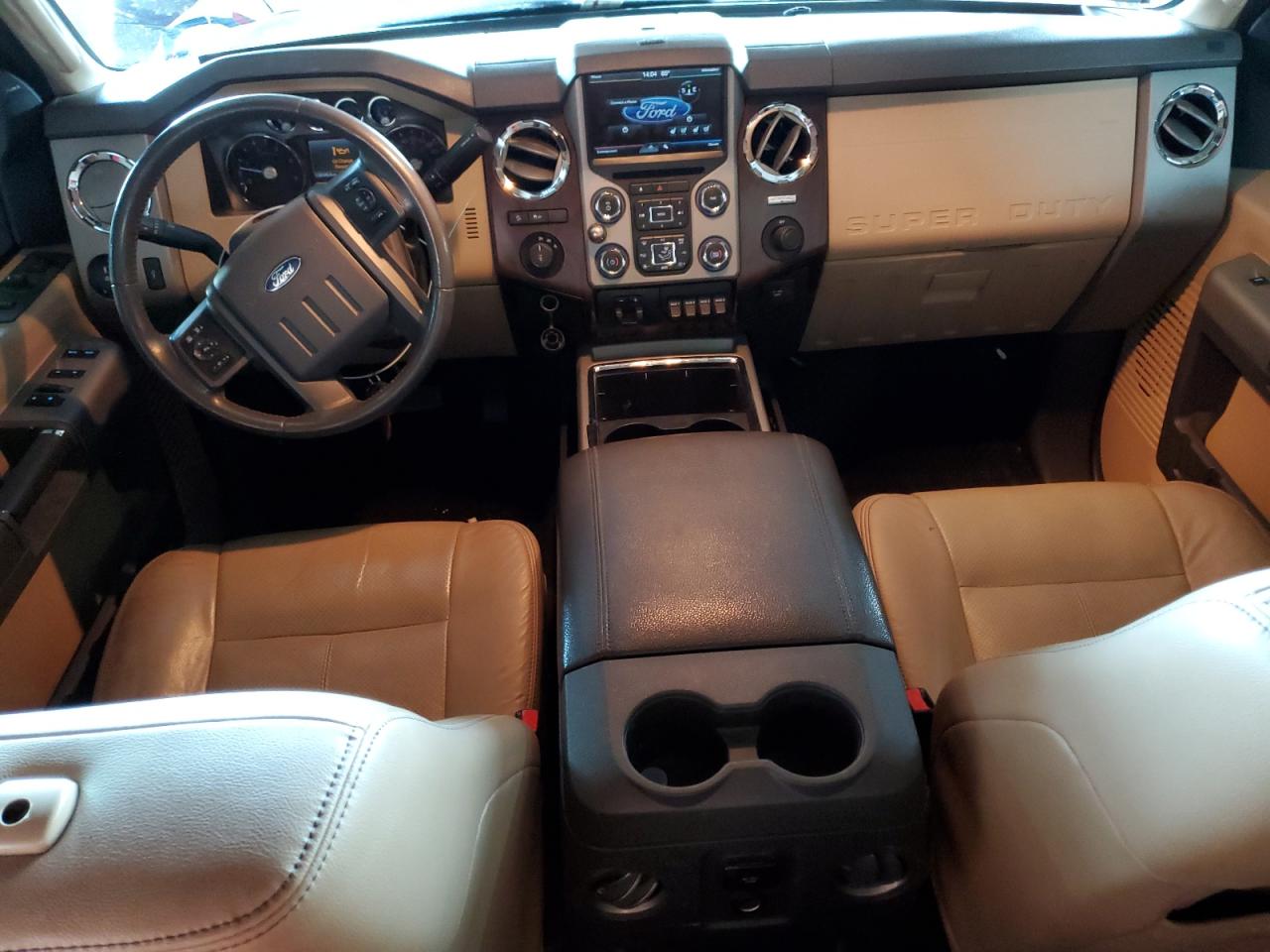 2014 Ford F250 VIN 1FT7W2BTXEEA85195 Copart auction photo, front end damage thumbnail 8