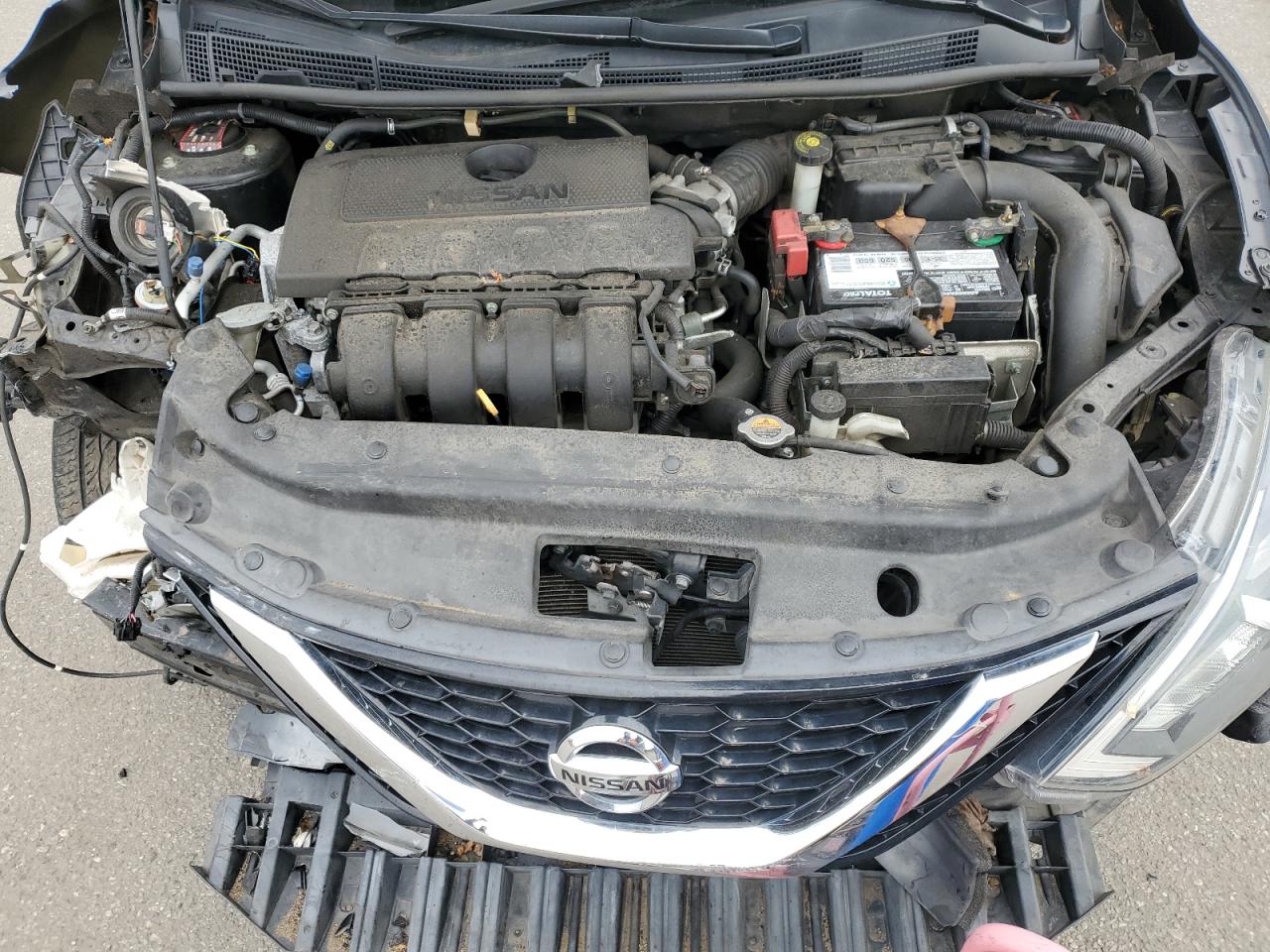 2016 Nissan Sentra VIN 3N1AB7AP8GY315425 Copart auction photo, front end / minor dent/scratches damage thumbnail 12