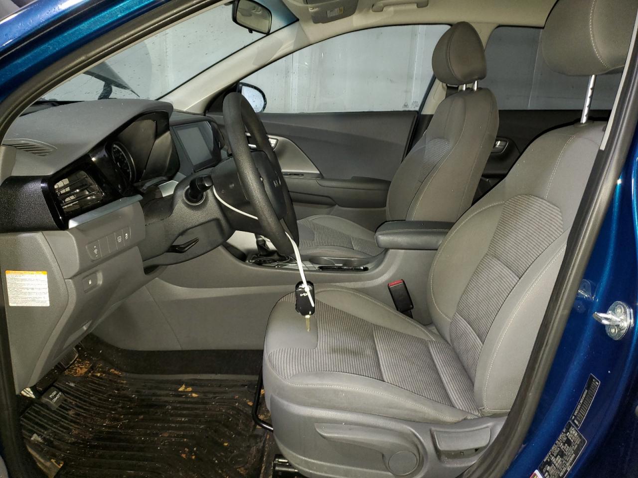 2022 KIA Niro VIN KNDCB3LC3N5498994 Copart auction photo, front end / side damage thumbnail 7