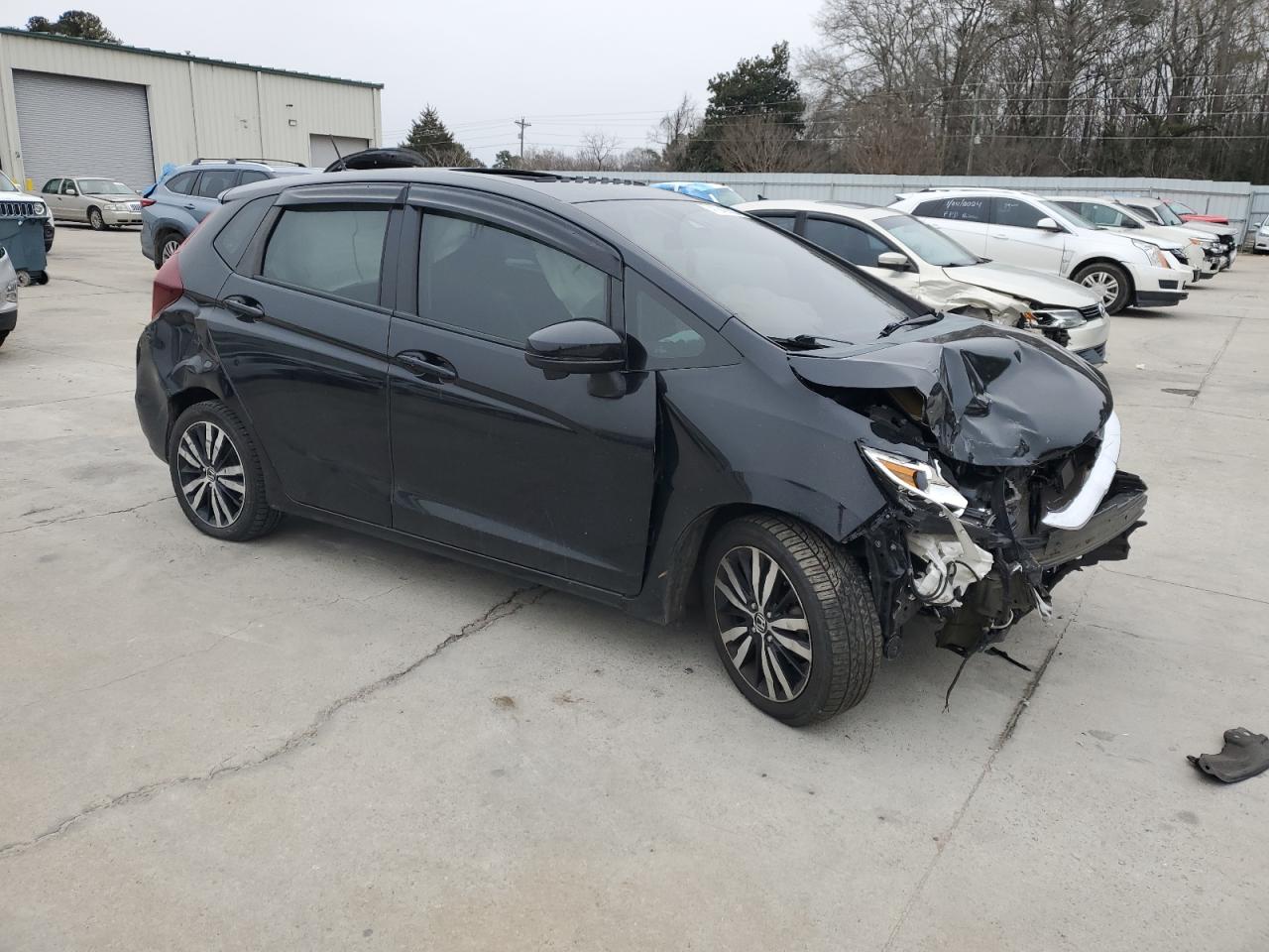 2019 Honda Fit VIN 3HGGK5H83KM711063 Copart auction photo, front end / rear end damage thumbnail 4