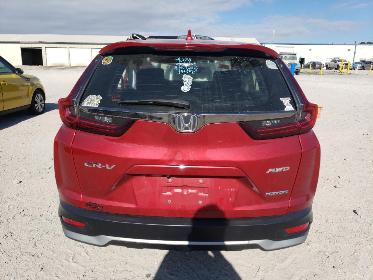 2022 Honda CR-V VIN 7FARW2H77NE008774 Copart auction photo, all over damage thumbnail 6