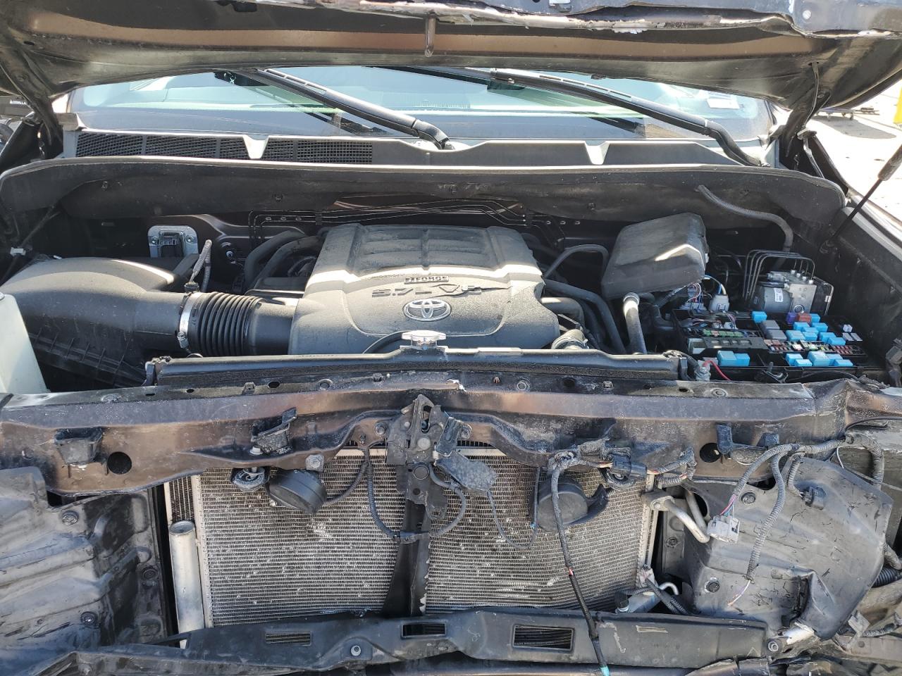 2020 Toyota Tundra VIN 5TFAY5F14LX934460 Copart auction photo, front end damage thumbnail 11