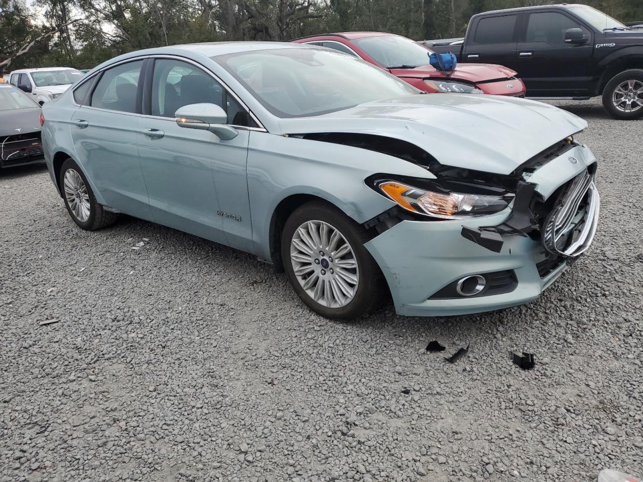 2014 Ford Fusion VIN 3FA6P0LU9ER323528 Copart auction photo, front end damage thumbnail 4