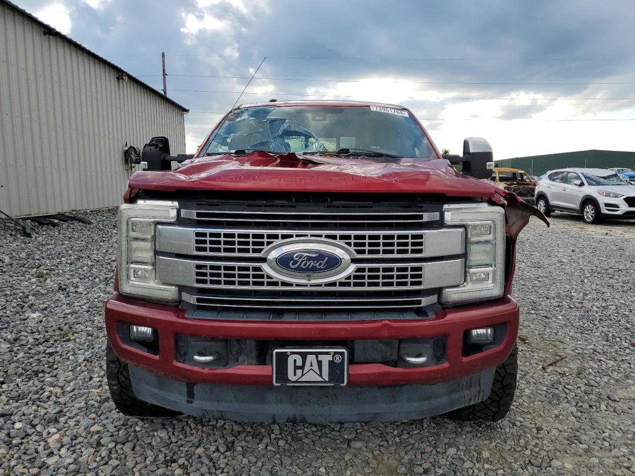 2017 Ford F250 VIN 1FT7W2BT4HEC60562 Copart auction photo, all over damage thumbnail 5