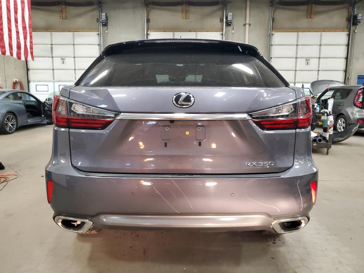 2017 Lexus RX VIN 2T2BZMCA7HC115881 Copart auction photo, all over damage thumbnail 6