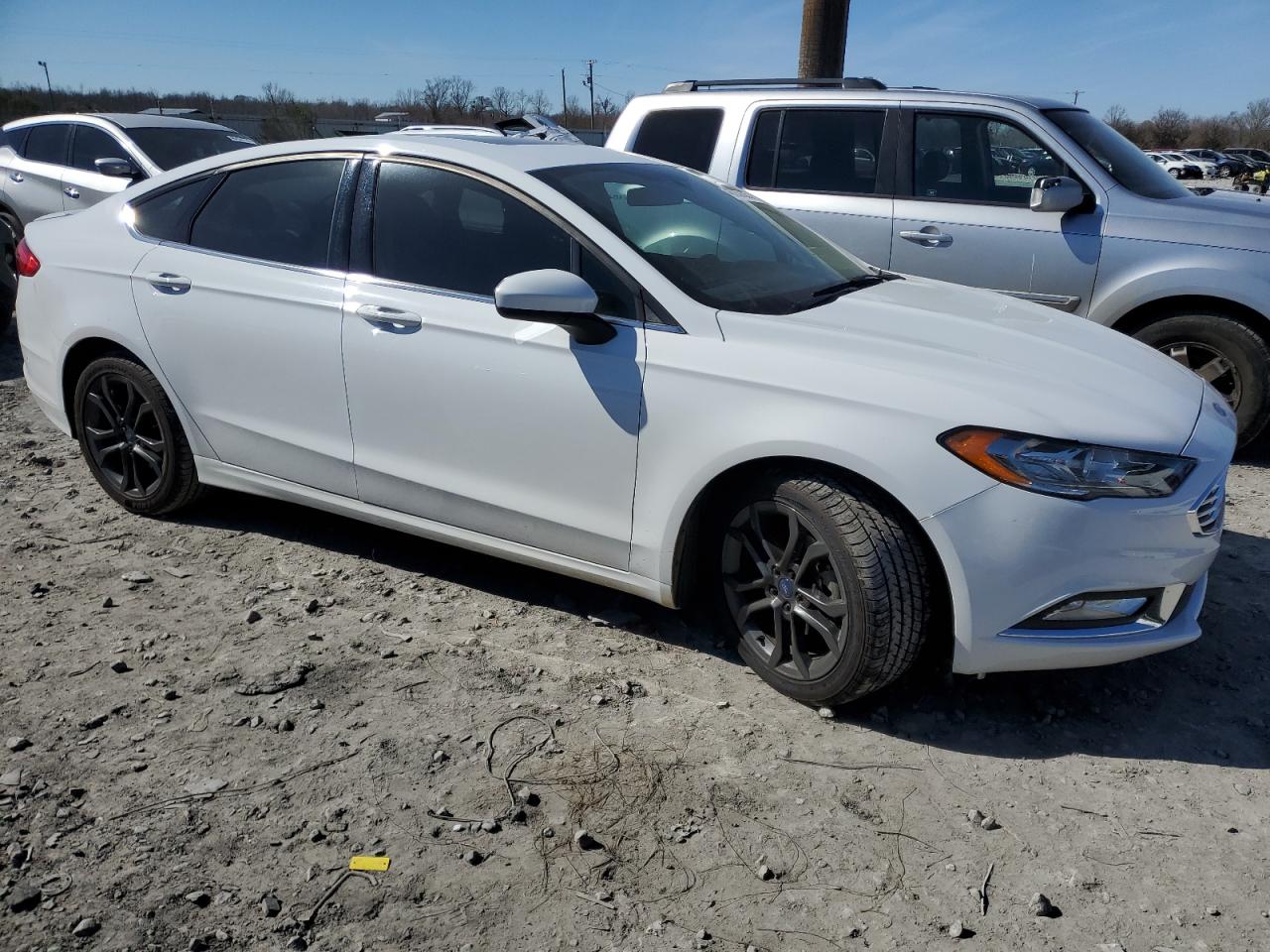 2018 Ford Fusion VIN 3FA6P0HDXJR126595 Copart auction photo, front end damage thumbnail 4