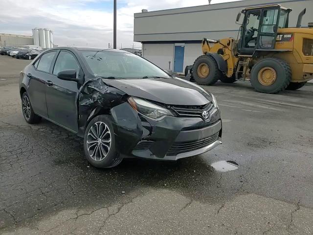 2014 Toyota Corolla VIN 5YFBURHEXEP129104 Copart auction photo, front end / side damage thumbnail 10