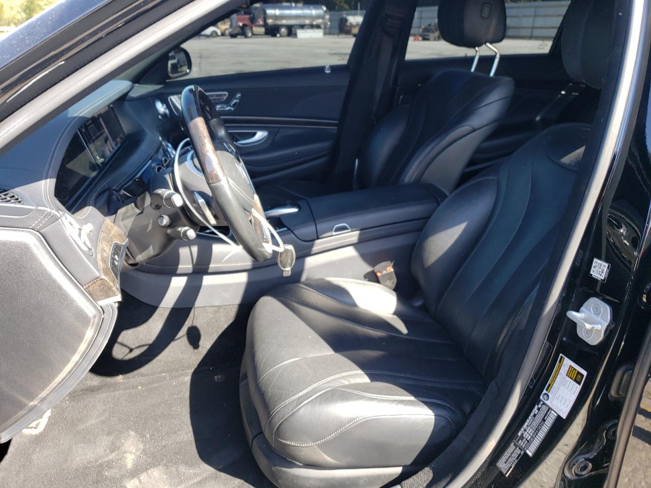 2015 Mercedes-Benz S-klasse VIN WDDUG8CB9FA136242 Copart auction photo, front end damage thumbnail 7