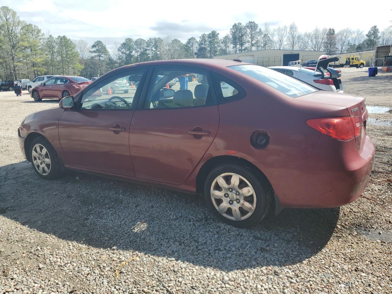 2007 Hyundai Elantra VIN KMHDU46D17U243774 Copart auction photo, all over damage thumbnail 2