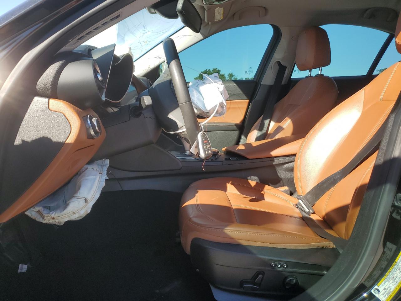 2018 Alfa Romeo Giulia VIN ZARFAEBN5J7573665 Copart auction photo, front end damage thumbnail 7