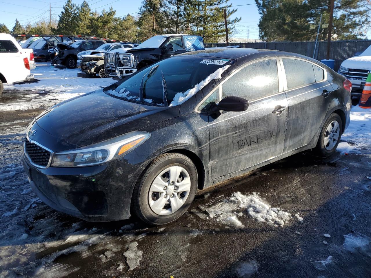 2018 KIA Forte VIN 3KPFK4A74JE179594