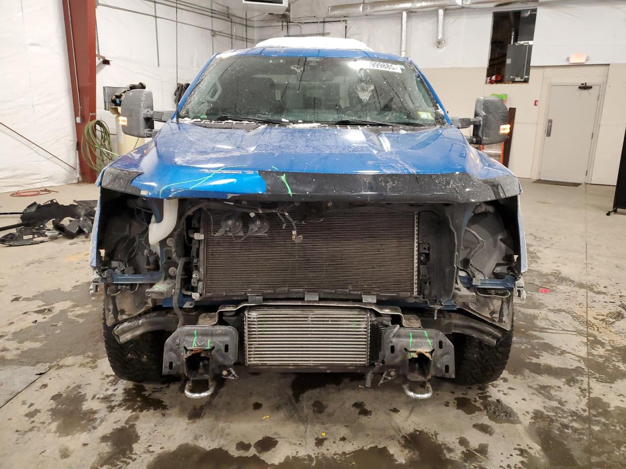 2021 Ford F-150 VIN 1FTFX1E87MFC90539 Copart auction photo, front end damage thumbnail 5