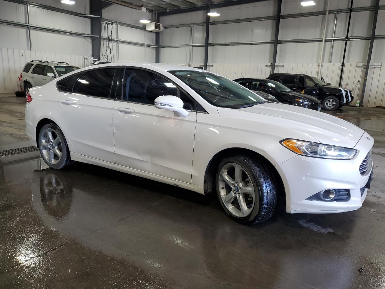 2014 Ford Fusion VIN 3FA6P0HD5ER121794 Copart auction photo, side damage thumbnail 4