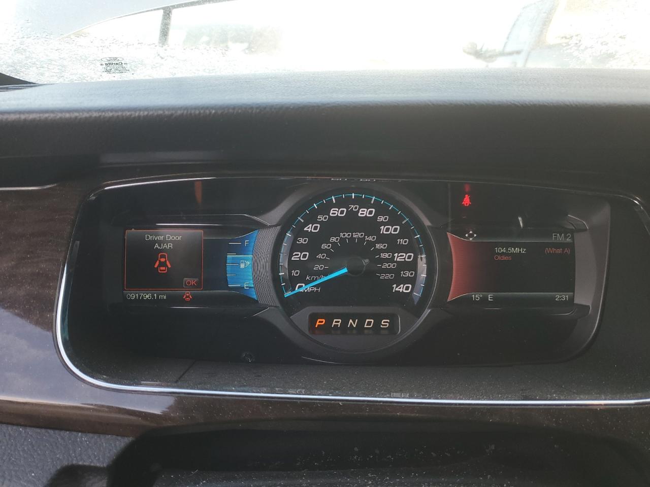 2019 Ford Taurus VIN 1FAHP2F89KG115347 Copart auction photo, front end damage thumbnail 9