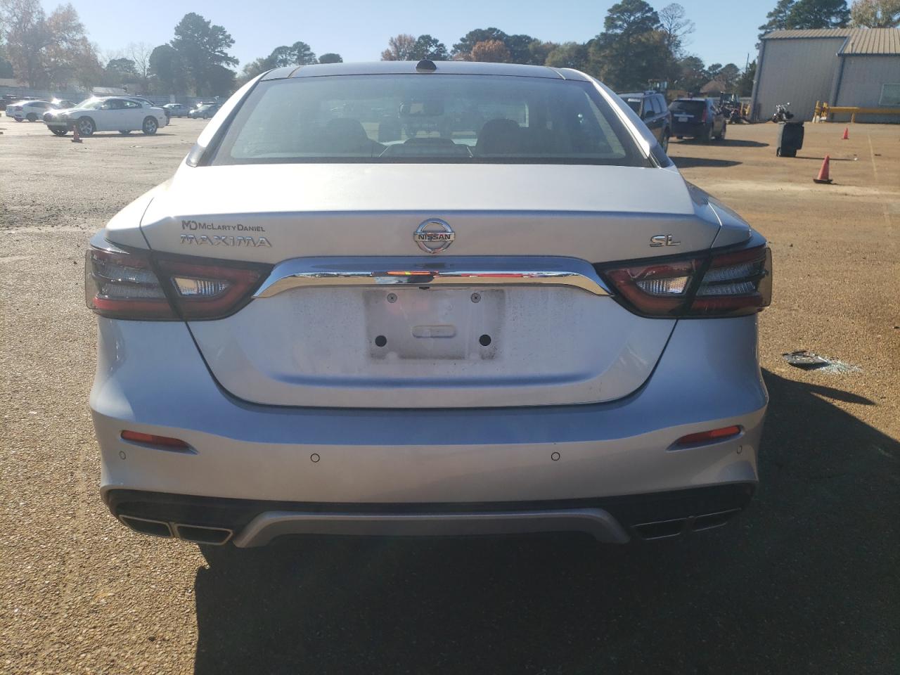 2020 Nissan Maxima VIN 1N4AA6DV6LC364149 Copart auction photo, front end / side damage thumbnail 6