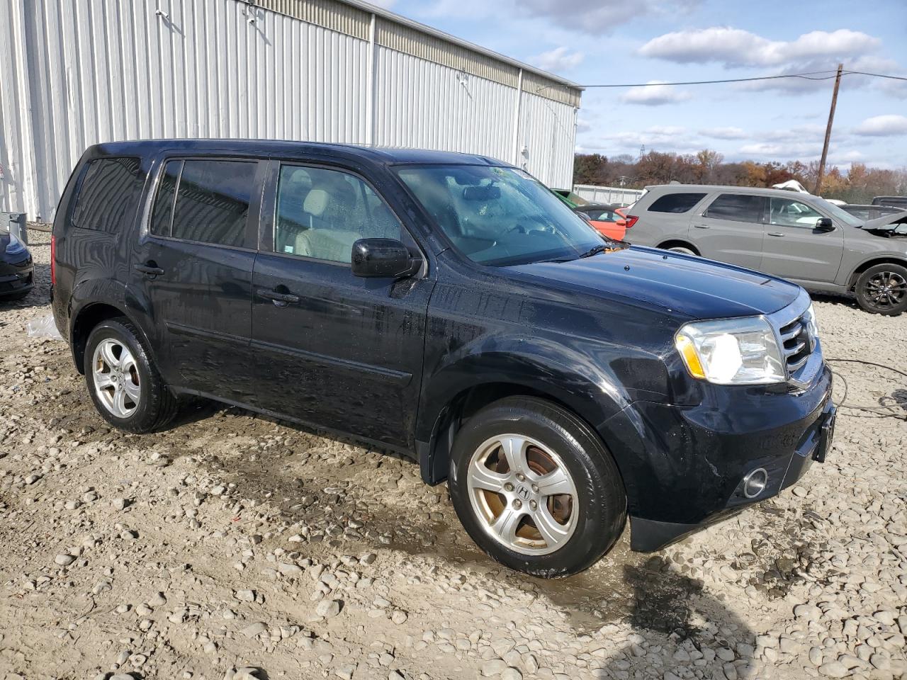 2015 Honda Pilot VIN 5FNYF4H68FB035252 Copart auction photo, top/roof damage thumbnail 4