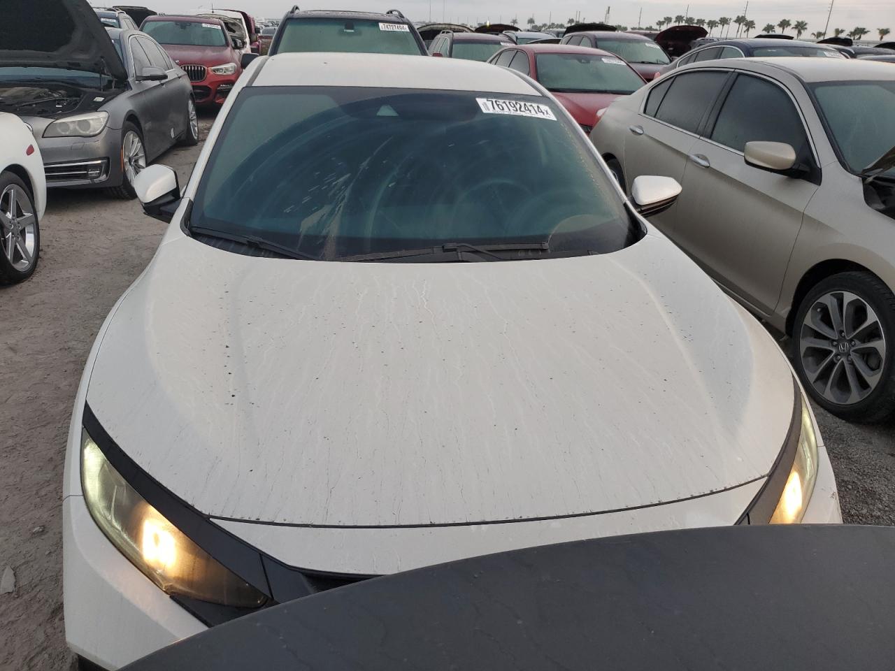 2019 Honda Civic VIN 2HGFC2F82KH600626 Copart auction photo, water/flood damage thumbnail 5