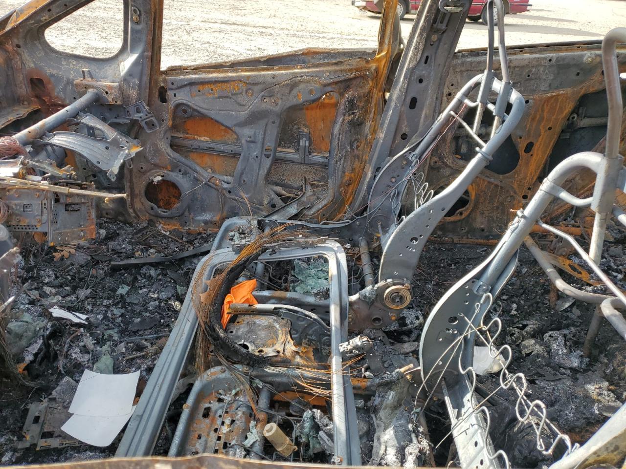 2015 Honda Fit VIN 3HGGK5H86FM777578 Copart auction photo, burn - engine / burn damage thumbnail 7