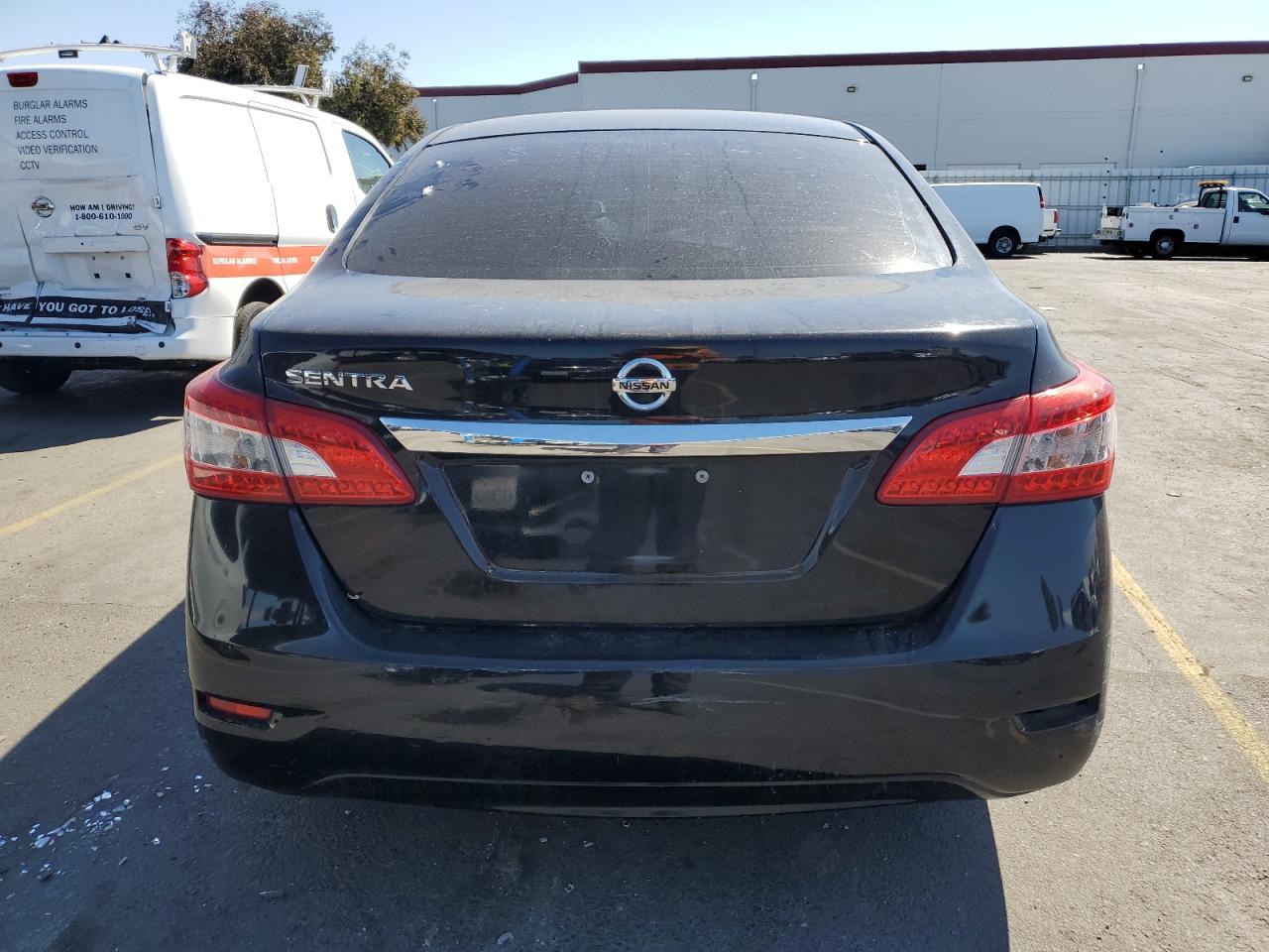 2015 Nissan Sentra VIN 3N1AB7AP4FY308244 Copart auction photo, front end damage thumbnail 6