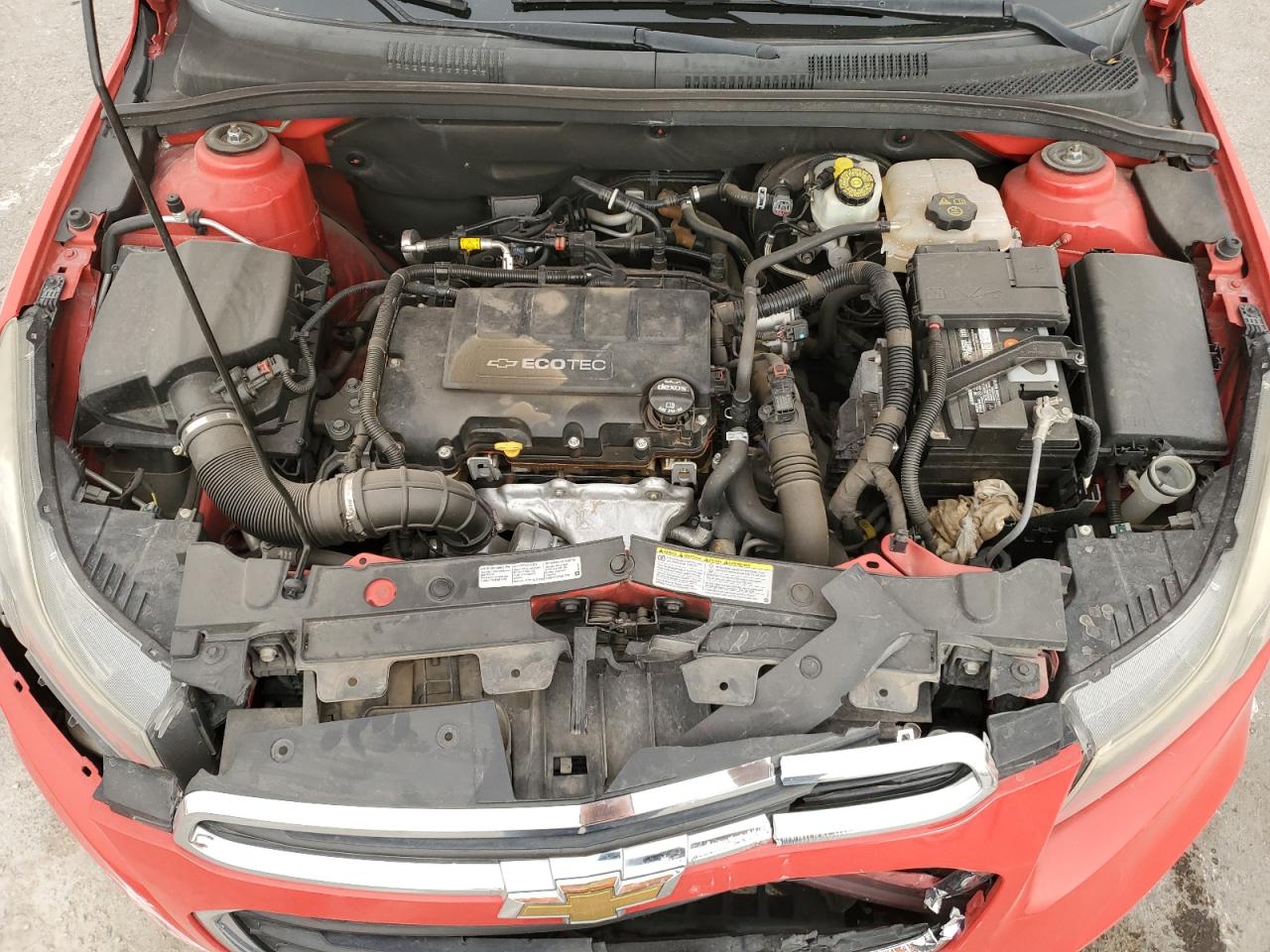2015 Chevrolet Cruze VIN 1G1PE5SB4F7178336 Copart auction photo, front end / minor dent/scratches damage thumbnail 13