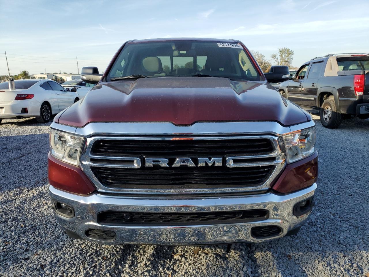 2019 RAM 1500 VIN 1C6RREBT3KN680197 Copart auction photo, rear end damage thumbnail 5