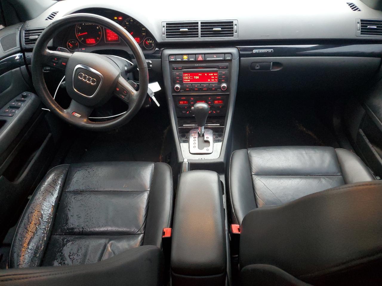 2007 Audi A4 VIN WAUEF78E67A121551 Copart auction photo, side / rear end damage thumbnail 8