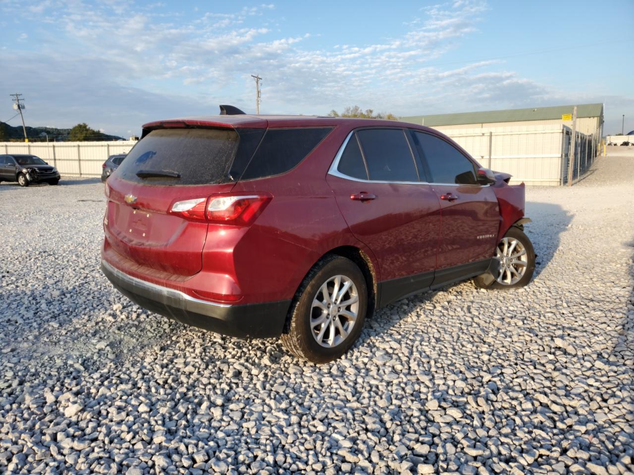 2018 Chevrolet Equinox VIN 2GNAXJEV1J6190496 Copart auction photo, front end damage thumbnail 3
