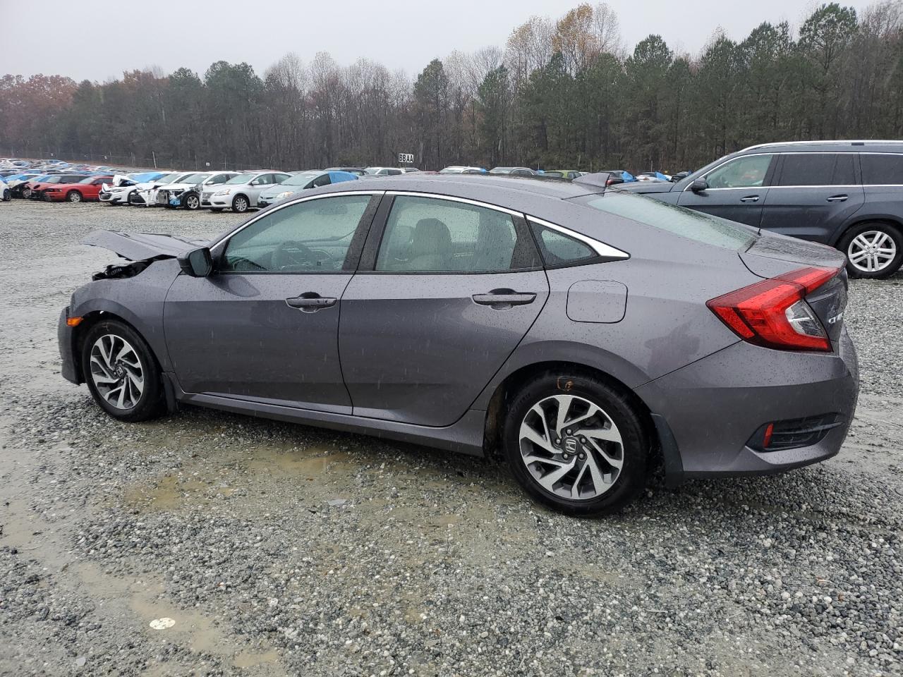 2017 Honda Civic VIN 19XFC2F7XHE055429 Copart auction photo, front end / minor dent/scratches damage thumbnail 2