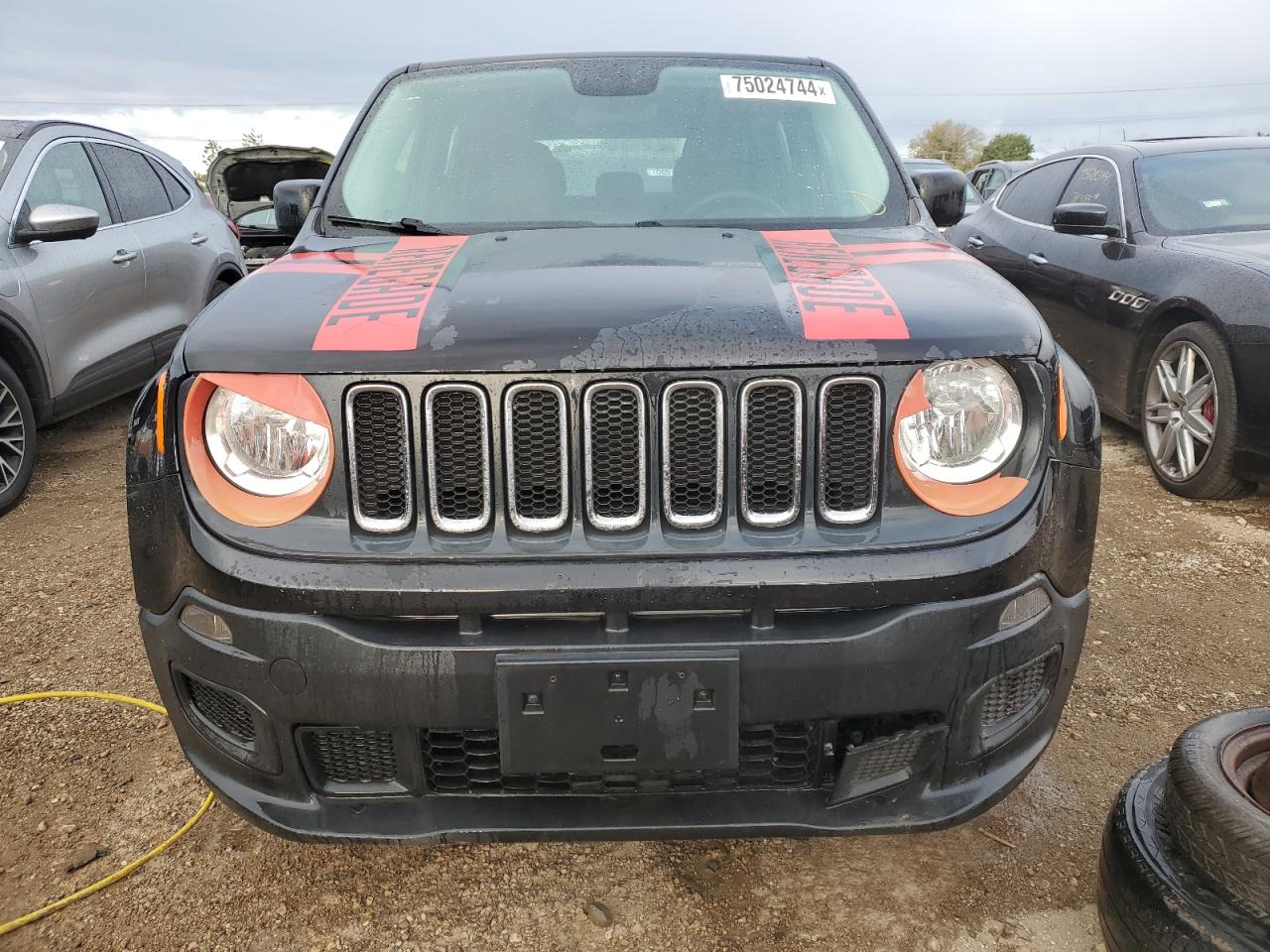 2017 Jeep Renegade VIN ZACCJAAB5HPE53049 Copart auction photo, rear end damage thumbnail 5