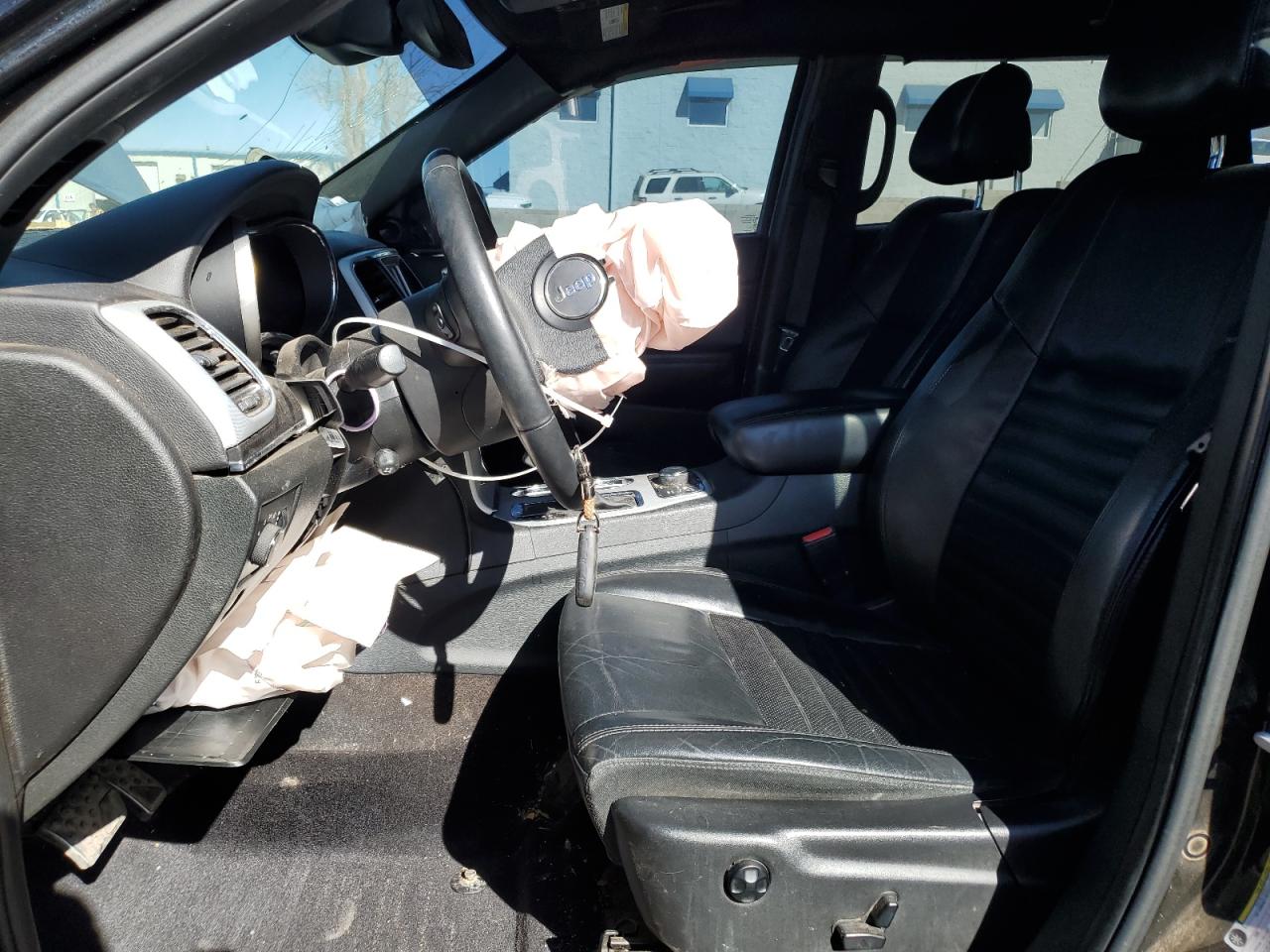 2018 Jeep Grand Cherokee VIN 1C4RJFBT4JC220580 Copart auction photo, front end / side damage thumbnail 7
